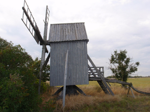 Windmills of &Ouml;land Island.